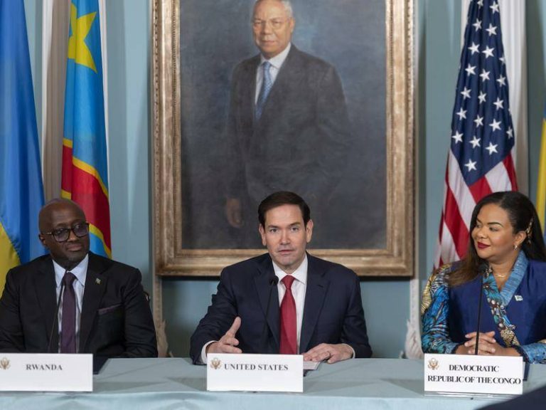 AMAFOTO: U Rwanda na Repubulika Iharanira Demokarasi ya Congo basinye amasezerano y’amahoro i Washington